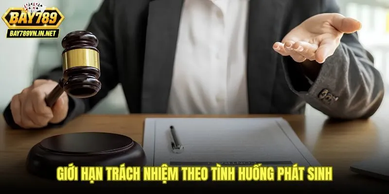 Miễn trách nhiệm Bay789 2 Miễn trách nhiệm Bay789 phân loại nguy cơ theo từng tình huống cụ thể