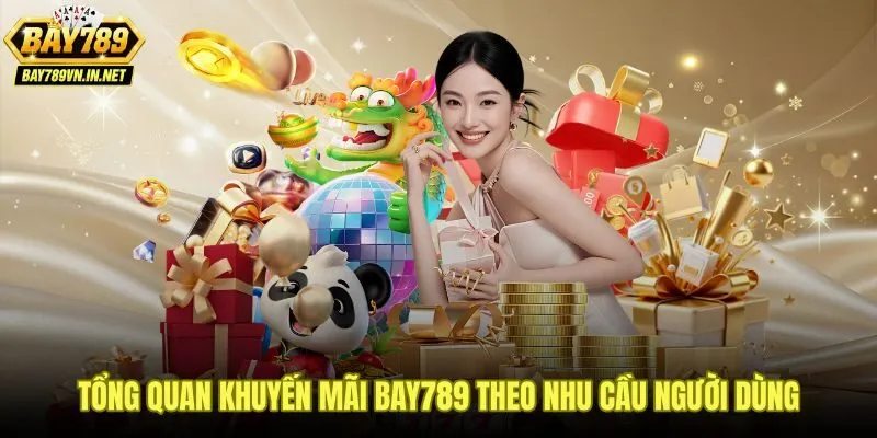 Khuyến mãi Bay789 1 Khuyến mãi Bay789 phân loại theo nhu cầu nạp và cách chơi cá nhân
